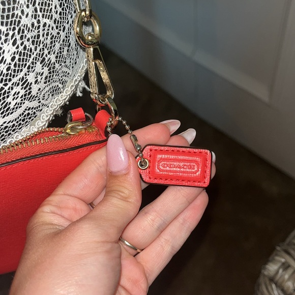 Coach EUC Dark Orange Crossbody Bag - Picture 4 of 14